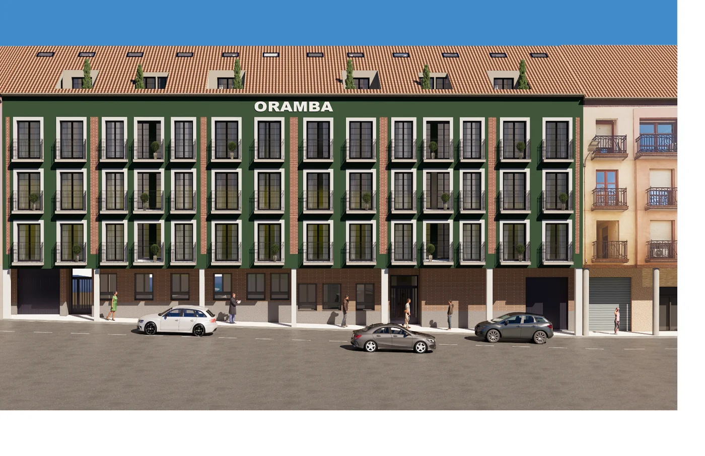 Edificio en Avenida Pío XII